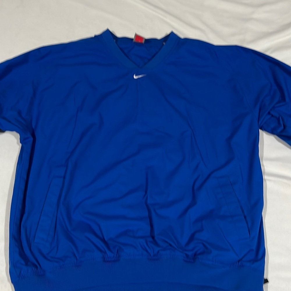 Nike baseball pullover windbreaker